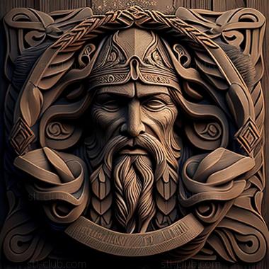 3D model Dagda in Latvia (STL)